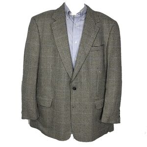 Mens BROOKS BROTHERS 100% Wool Blazer 44R Jacket